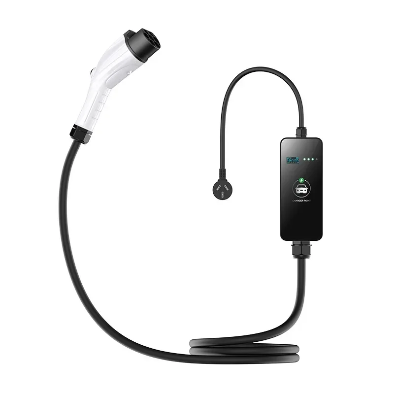 

AC 220V 16A Portable 5M/10M Charging Cable 3.5kW Ev Charger Gun New Energy Electric Vehicle Ev Charging Fast Charger Car