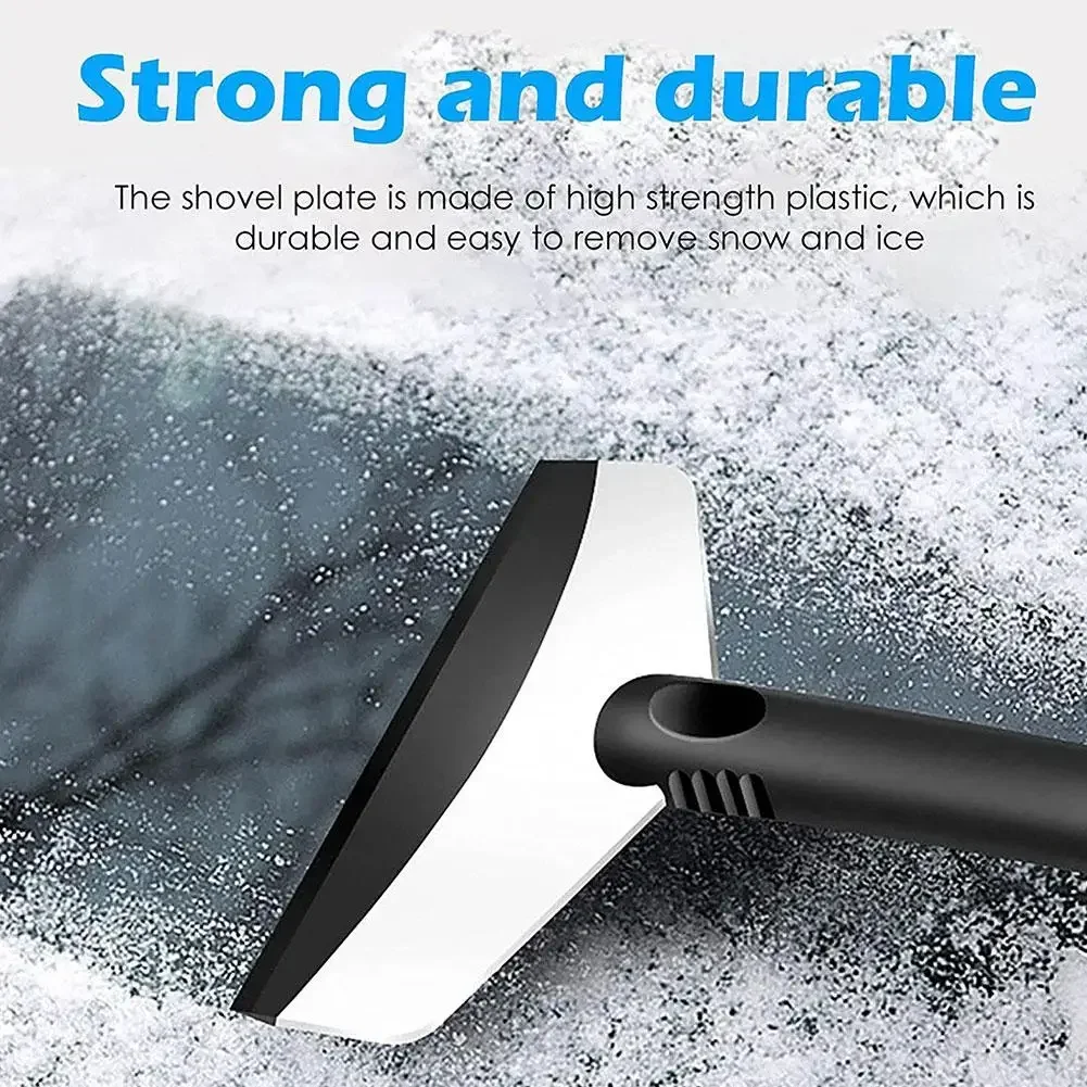 Snow shovel stainless steel ice scraper for car truck windshield and window glass snow removal tools winter accessories