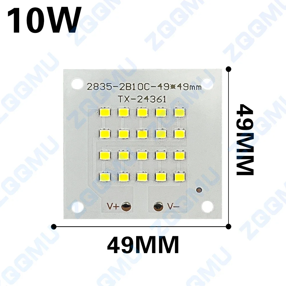 thumbnail image 1 of 1 placa de aluminio para reflector LED de potencia completa, PCB, 10 W, 20 W, 30 W, 50 W, 100 W, 150 W, SMD2835, 1 of 5