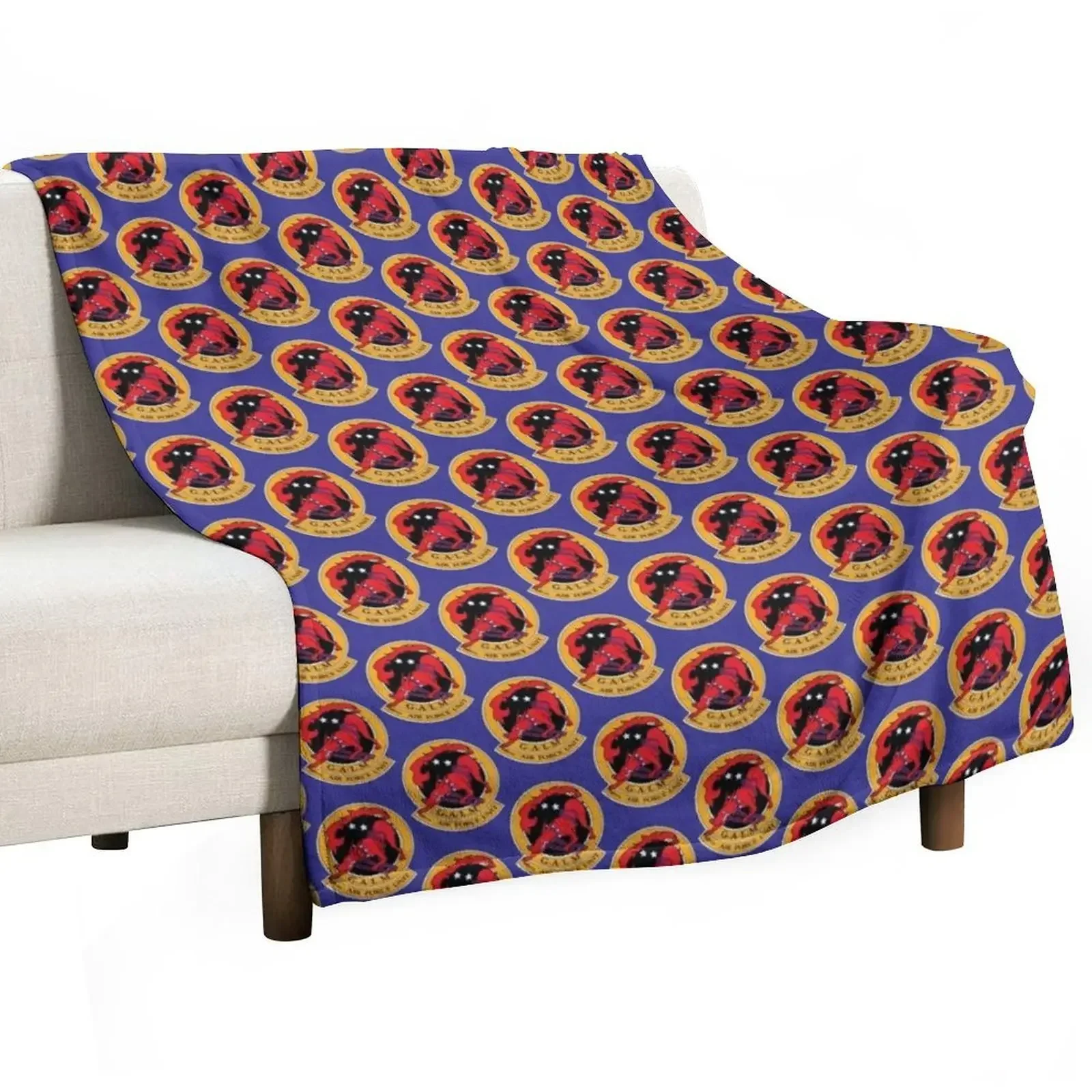 

Ace Combat Galm Team Active Throw Blanket Hairys Summer Beddings Blankets
