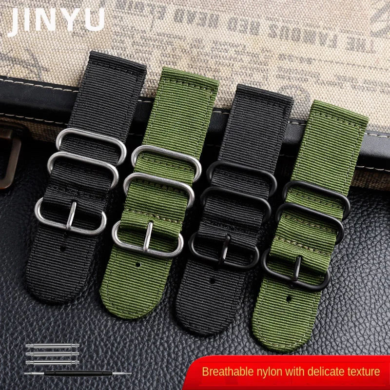 Grande Cinta de Náilon Masculino para Sete na Sexta-feira m2 Q201 02 03 Diesel Relógio Banda Exército Verde Relógio de Pulso Acessórios 26 mm 28 mm Tamanho - Image 5