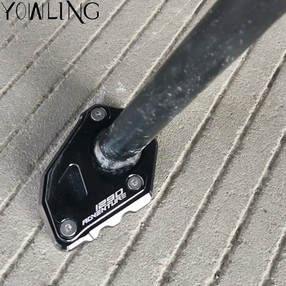 FOR Adventure 1290 1050 1090 1190 Adventure Adv CNC Motorcycle Kickstand Foot Side Stand Extension Pad Support Cover Plate