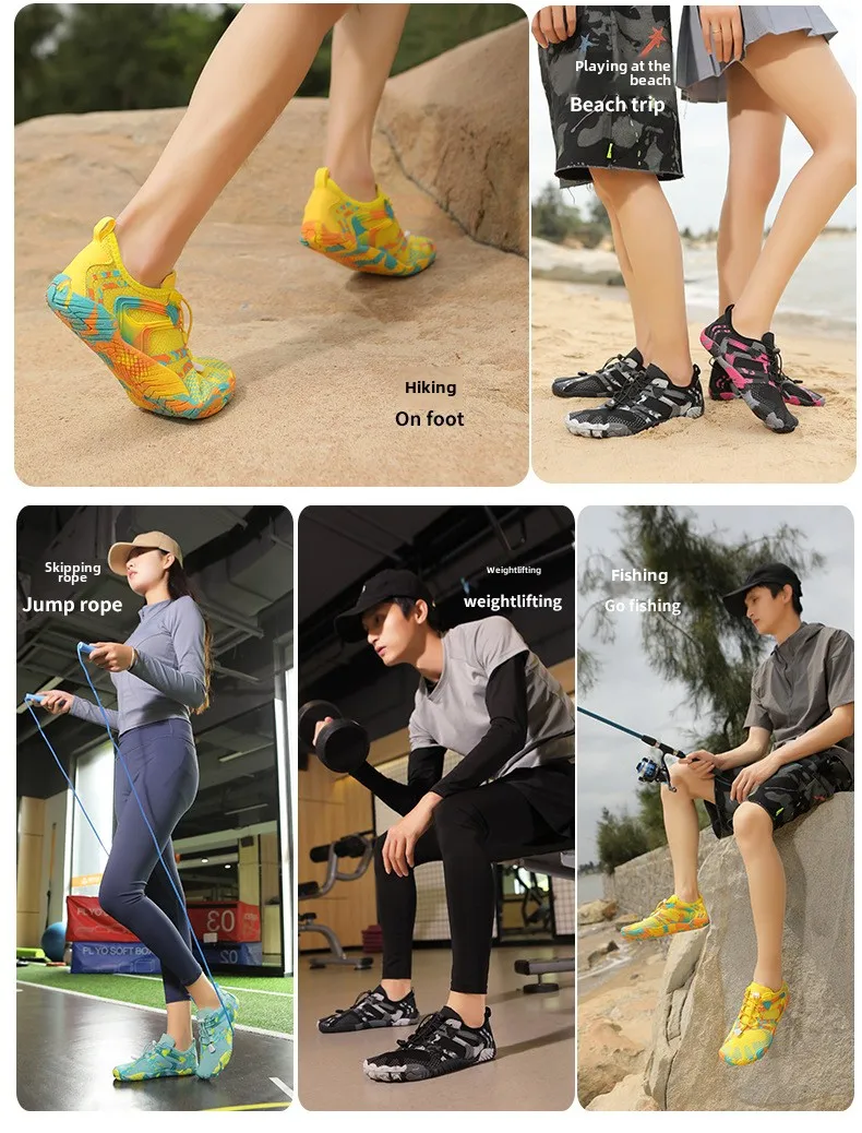 Minimalist Water Shoes Barefoot Design Quick Dry Water Sports Shoes Non-Slip Outdoor Swimming Beach Yoga River Hiking Shoes