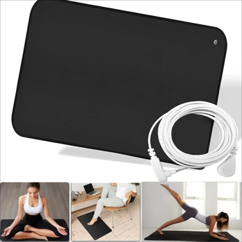6 Size Grounding Mat Soft PU Pad for Improves Sleep Enhanced Circulation Reduces Pain Home Yoga Foot Mat Table Desk Rug 1