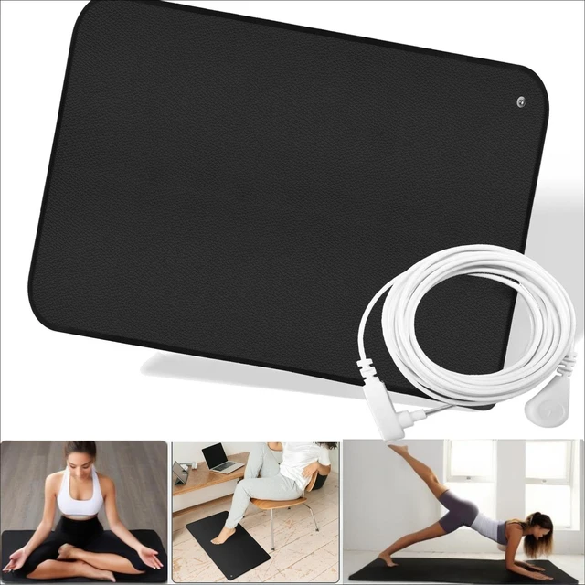 6 Size Grounding Mat Soft PU Pad for Improves Sleep Enhanced Circulation Reduces Pain Home Yoga Foot Mat Table Desk Rug 1