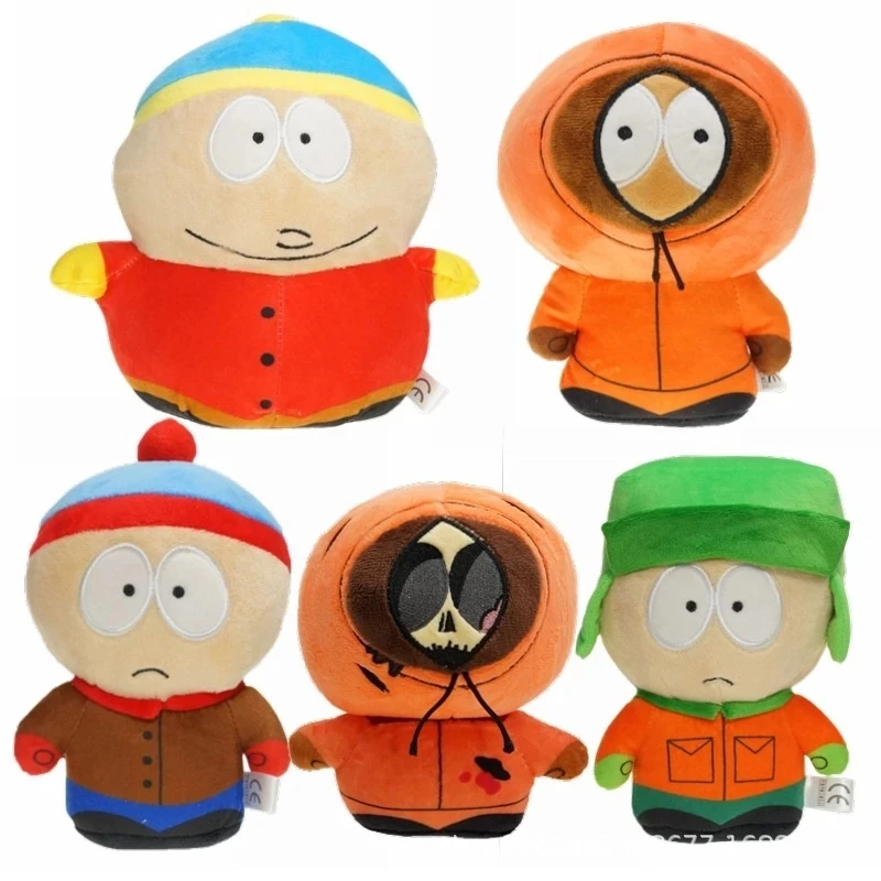 18-20cm Cartoon Game Doll Southed Park Plush Toy Stan Kyle Kenny Cartman Stuffed Children Kid Birthday Christmas Gift |