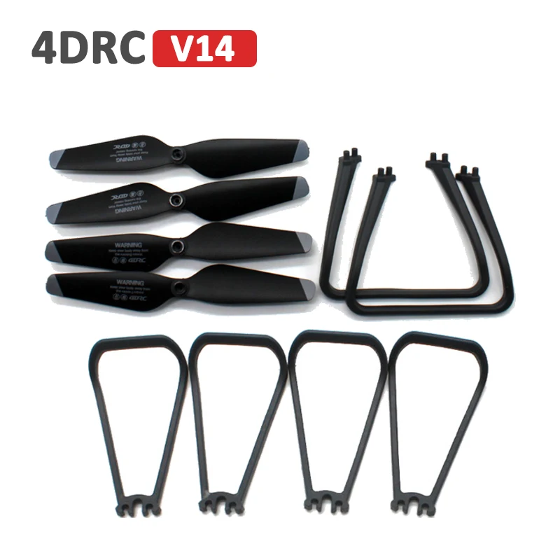 

4DRC V14 Propeller Blade Protective Frame Landing Skid Spare Part Kit 4D-V14 Drone Replacement Accessory