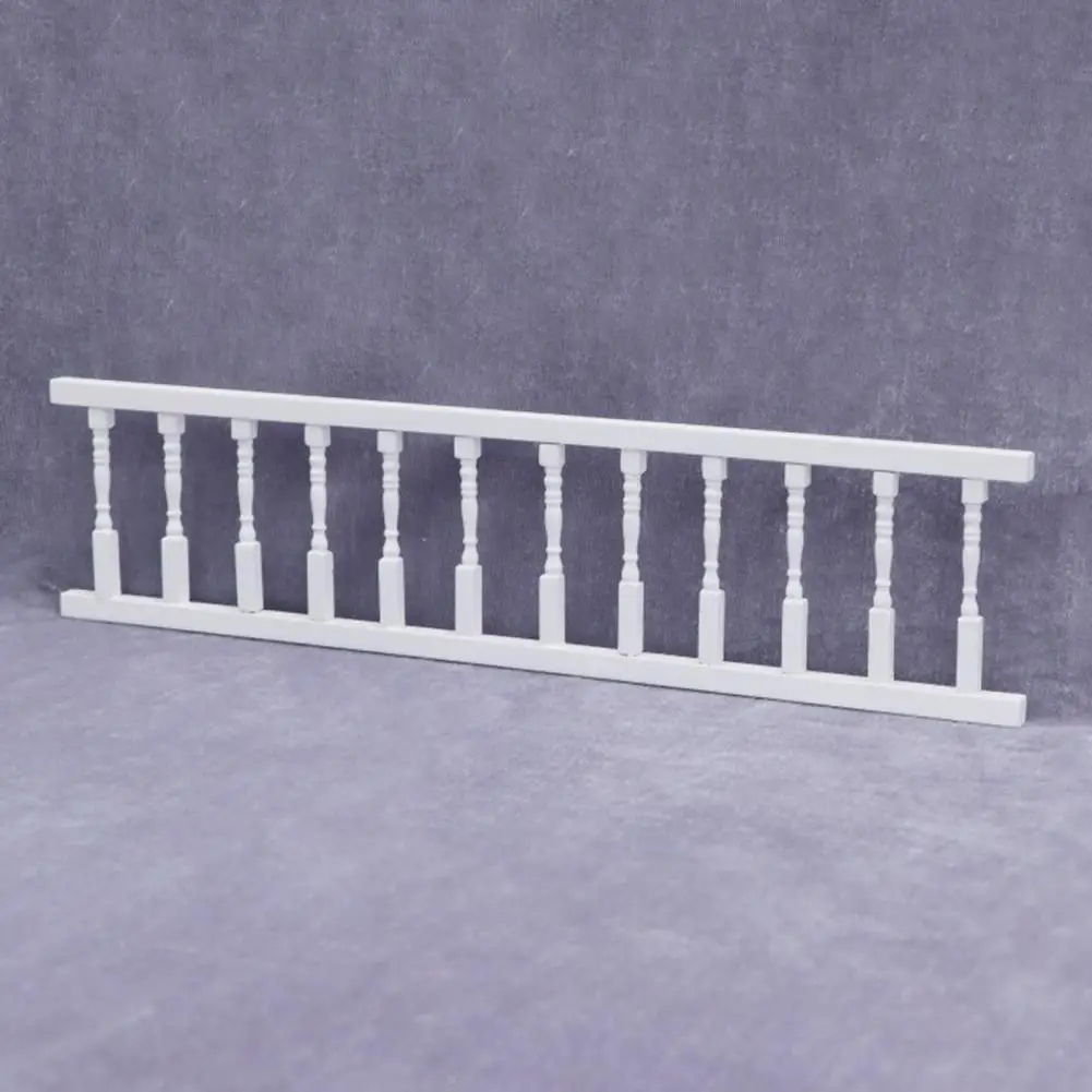 Exquisite Miniature Fence  Fine Workmanship Lightweight Railing Toy  Dollhouse Miniature Handrail Fence