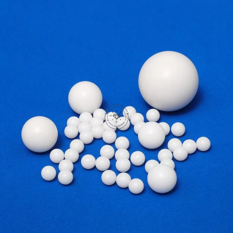 실험실 직경 35mm-82.5mm Polytef 볼 다이어프램 펌프 PTFE 밀폐 공 순수 소계 볼