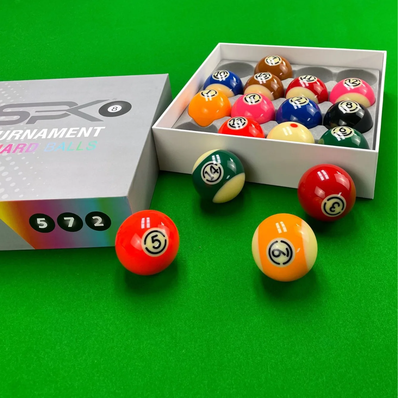 CHC16 チャコボールセット 20個 ブラック Chinese Billiards Black Eight Crystal Ball 16 Color Ball
