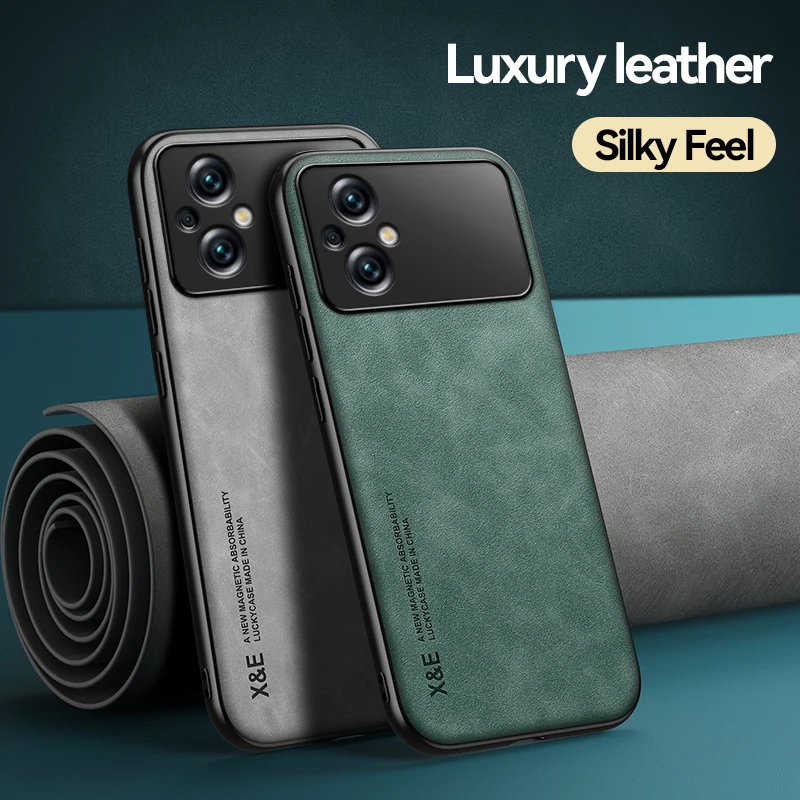 Nuovo Stile Per Xiaomi Poco M5 M5 5G Custodia In Pelle Texture Supporto Magnetico Custodie Per Telefono Per Poko Poxo Pocco Little M5 M 5 5G Pocom5 B