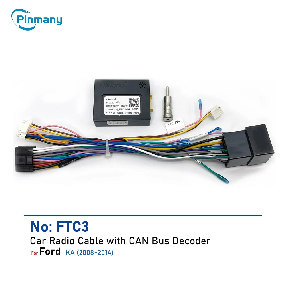 Connecteur de câble d'autoradio FTC3, unité principale android ...