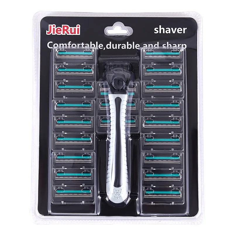 Men's Reusable Shaver with Imported Blades and Multi-Tool Head