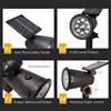 9 LED Solar Spot Lights Outdoor RGB Solar Landscape Lights IP65 Waterproof Brightness Adjustable for Garden Yard Palm Trees 3