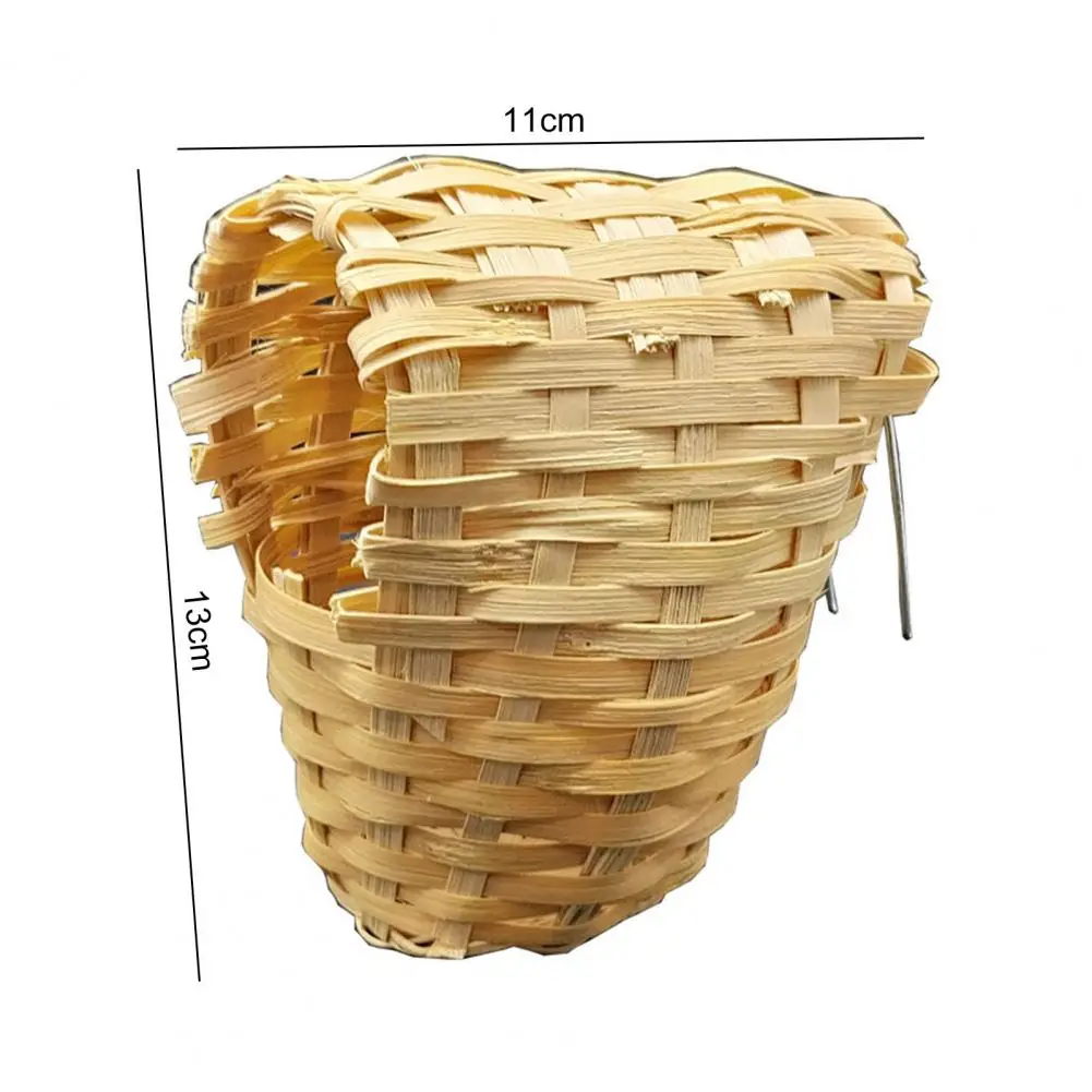 Bird Sleeping Nest  Durable Pet Bird Breeding Bamboo Nest  Fine Workmanship Bird Breeding House