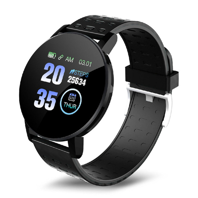 Plus Smart Watch Color Screen Men Women Fitness Bracelet Fashion Sports Waterproof Heart Rate Monitoring for Xiaomi Huawei