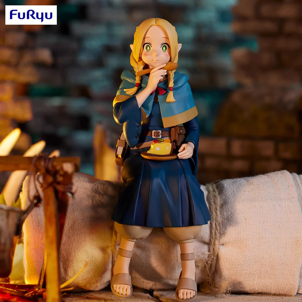 

Фигурки фигурок аниме FuRyu, вкусные в подземелье, Marcille, Donato, милые куклы 13 см, подарок для детей