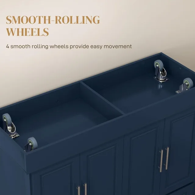 Rolling Kitchen Island Cart 5
