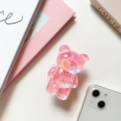 Charming 3D Glitter Bear Phone Stand & Grip Tok Bracket (9)