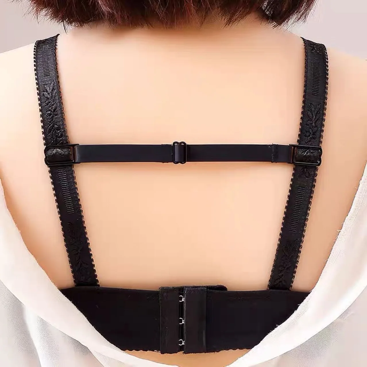 Bra Extender Women Bra Accessories Female Underwear Non-slip Buckle Extender for Women Elastic Bra Straps Non-Slip Back Straps 10/1pcs