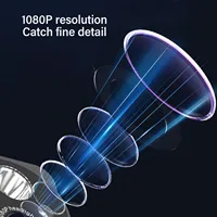 LED Headlamp Camera 1080P 45 Deg Free Adjustment Handsfree Cycling Video Recorder for Running - Image 3