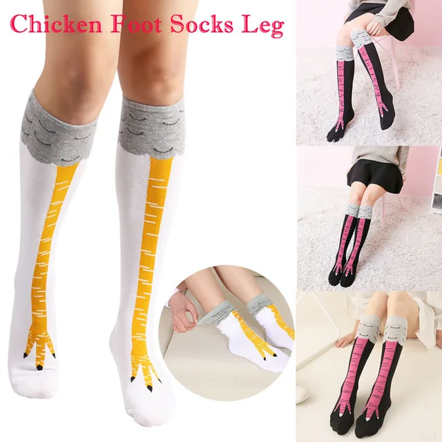 Pure Cotton Chicken Feet Ladies Socks