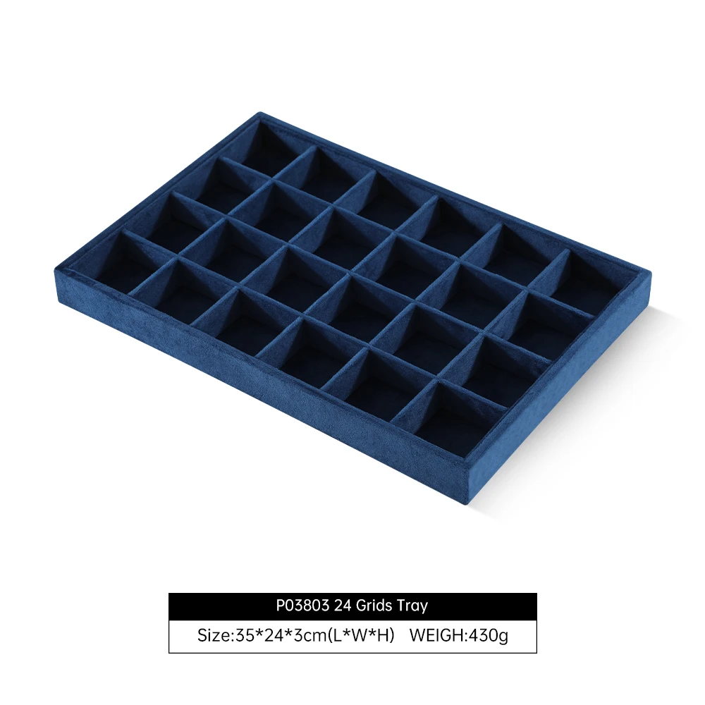 Blue 24 Grid Tray