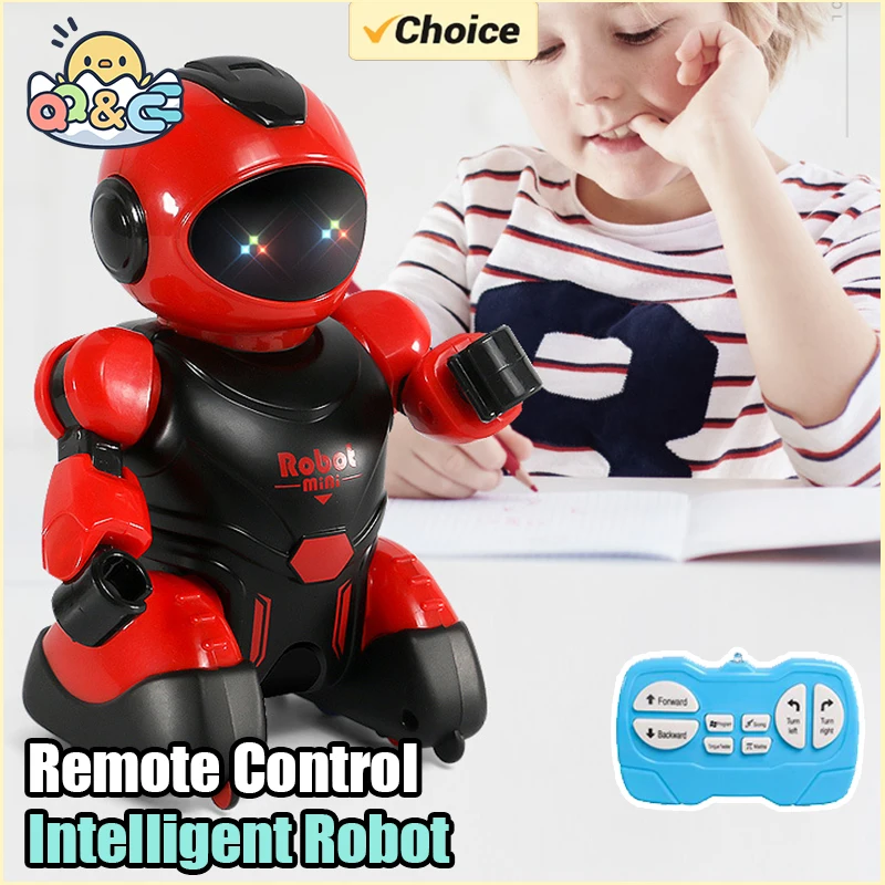 Intelligent Robot Programming Talk Show Infrared Rc Remote Control Robot Children's Toys for Boys and Girls Sing and Dance Gifts