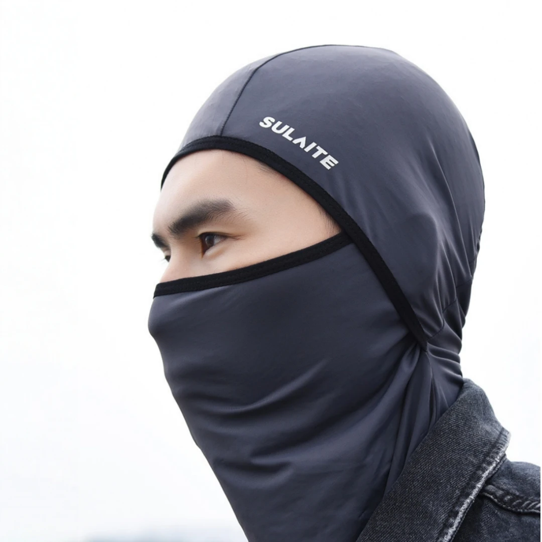 오토바이 마스크 여름 아이스 실크 자전거 캡 자외선 차단 통기성 자전거 반다나 스카프 스포츠 MTB 로드 마스크 캡