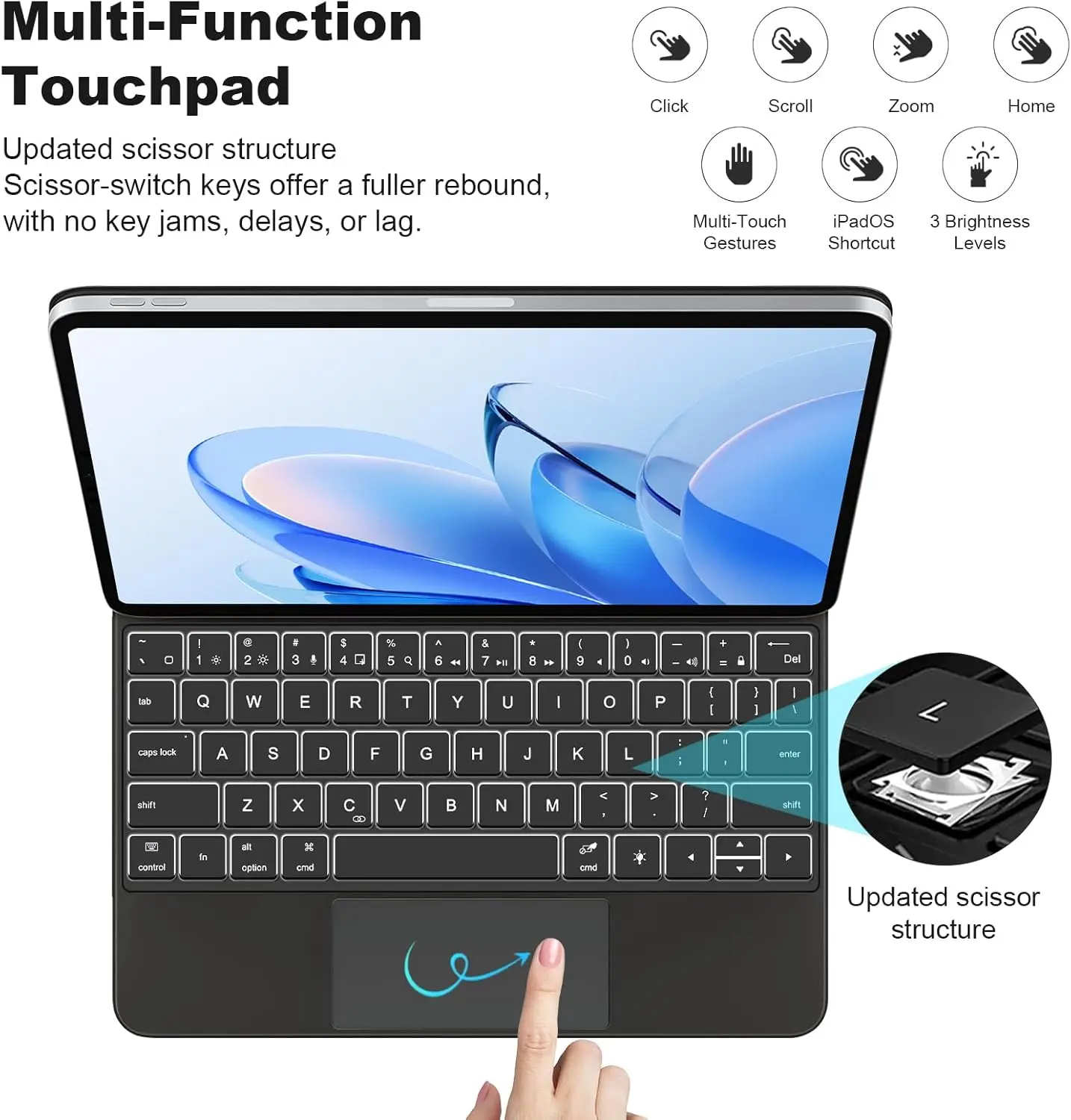 期間限定‼️iPadPro(M4)256GB 13インチ マジックキーボード付 Amazon.co.jp: QERDAOYI マジックキーボード iPad Pro13インチ(M4/M5