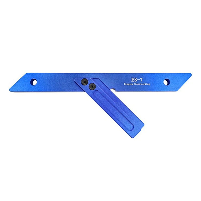 

Woodworking Scriber 45 Degrees Angle Line Scribing Ruler Marking Tools Aluminum Alloy Angle Planning Line Gauge