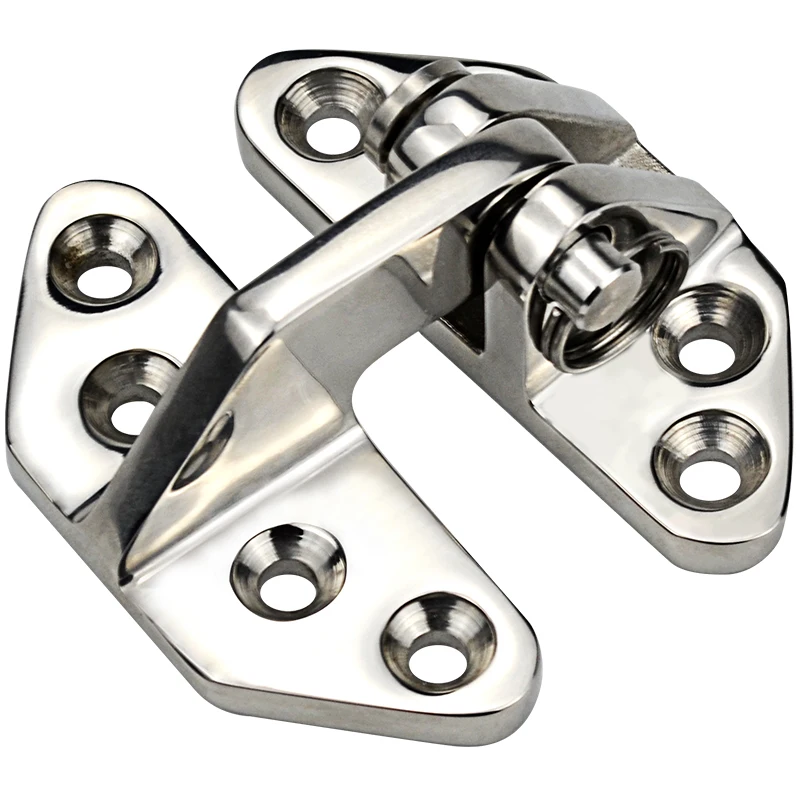 Heavy Duty Marine Grade 316 Stainless Steel Boat Locker Hinge with Removable Pin Machinery Equipment Ships Yachts Hinges