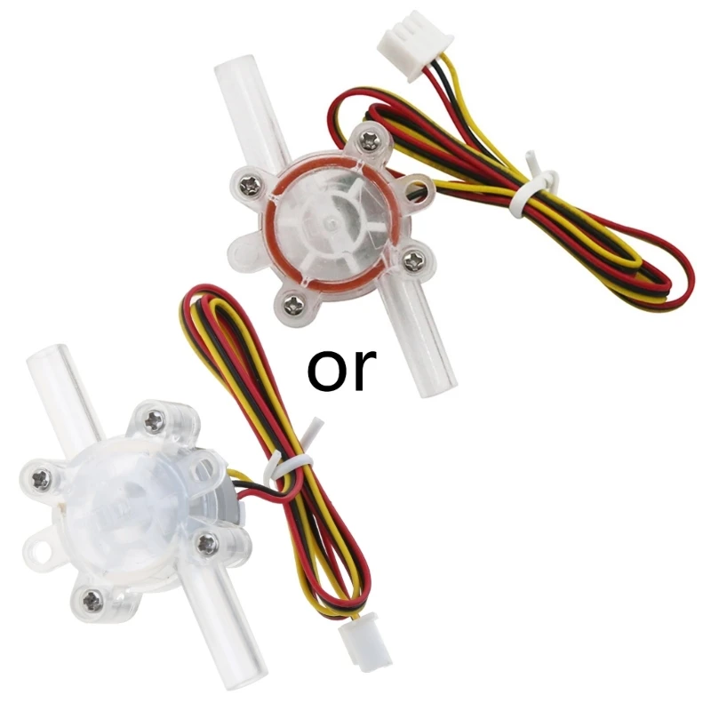 High-precision Liquid Flow Sensor Water Flow Hall Sensor Switch Meter Flowmeter Counter 0.01～0.1/m3/h flow meter water flow meter