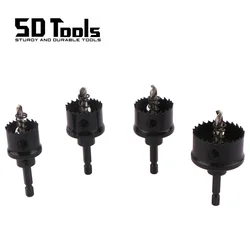 Thin Wall Hole Saw Hex Shank M42 Bimetal High Speed Steel Drill Bits Thin Metal Stainless Steel Plastic PVC Hole Opener Tools