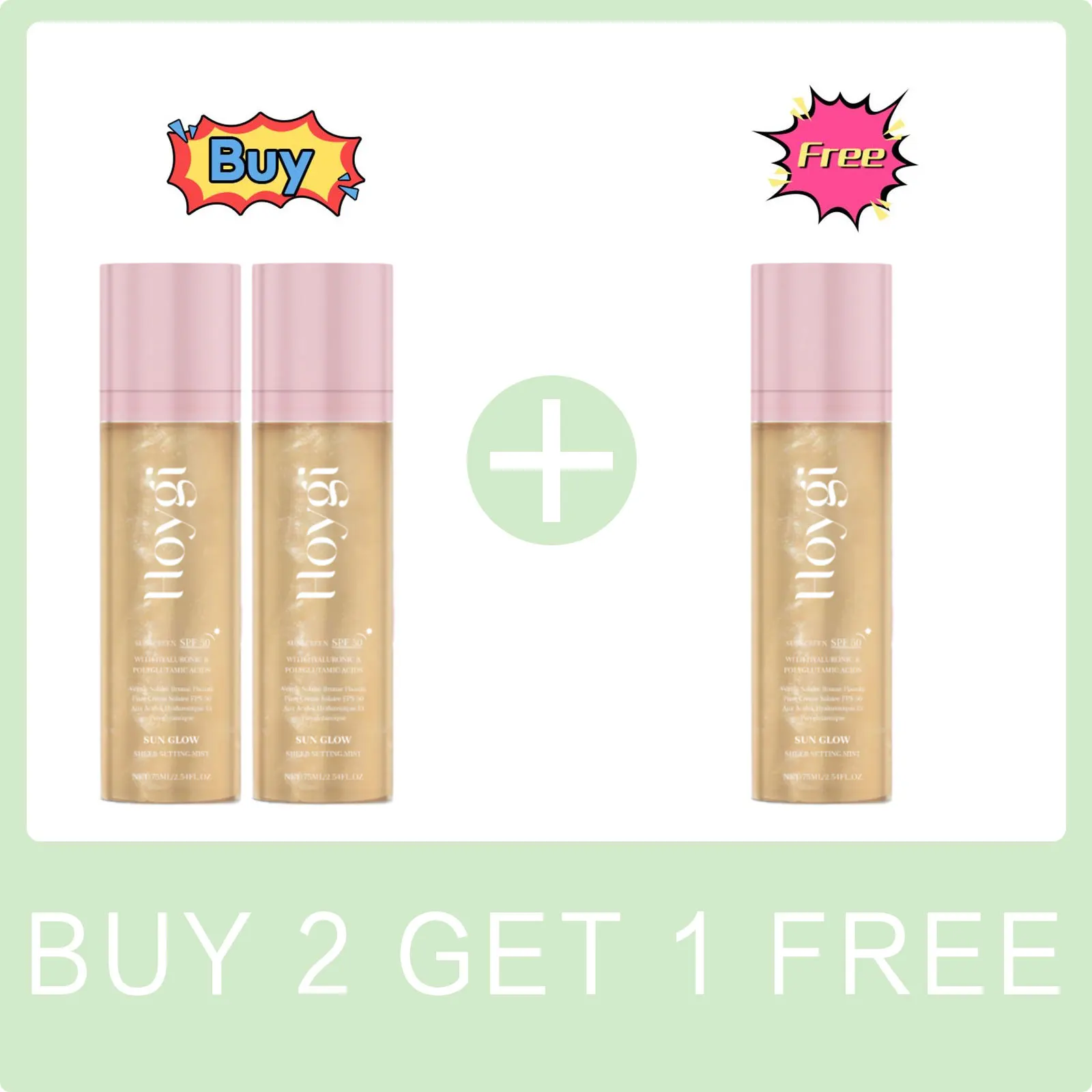 Buy 2 get 1 Free