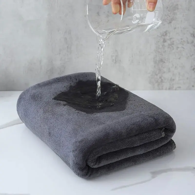 Thickened microfiber bath towel absorbent quick-drying multifunctional bathing swimming fitness sports and beauty towel Microfiber Towel Bath Towel