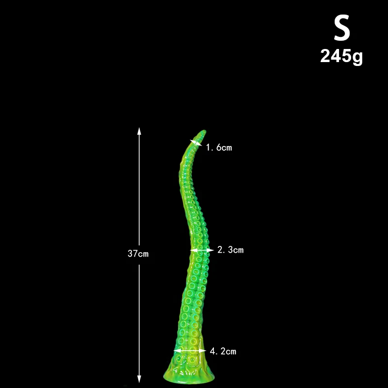 Long Butt Plug Silicone Long Anal Plug Tentacle Dildo Penis With Suction Cup Big Anal Sex Toys Progressive Vaginal Massage