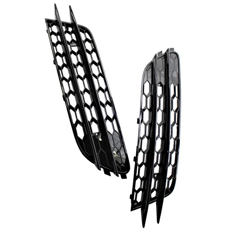 

4G0807681 4G0807682 Perforated Lower Grille Fog Lamp Grille Grille Cover Automotive For A6 C7 2012-2015 Replacement Parts