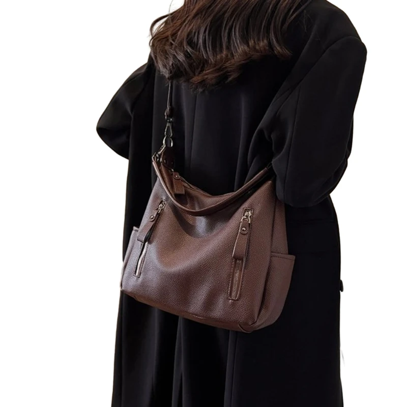 Fashion Shoulder Bag Armpit Bag Underarm Bag Crossbody Bag for Women Girl E74B