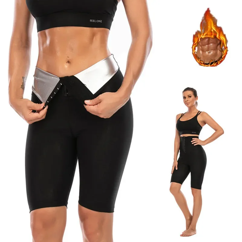 Body Shaper Pants Sauna Shapers Hot Sweat Sauna Effect Slimming Pants Fitness Shapewear Workout Gym Leggings Fitness