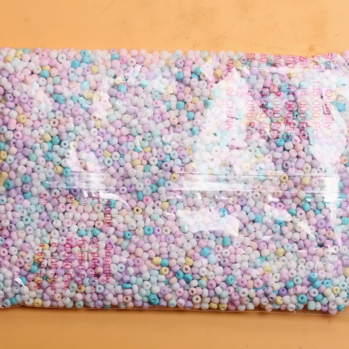 450g/pack 3mm/4mm Matte Cream Mini Rice Beads Handmade Accessories Jewelry DIY Earrings Bracelet Necklace Beaded Material