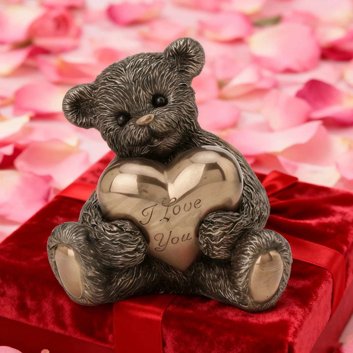 Lovely Mini Cat Figurine Sweet Animal Resin Sculpture with Bow for Living Room Bedroom Shelf Decoration and Gift Giving