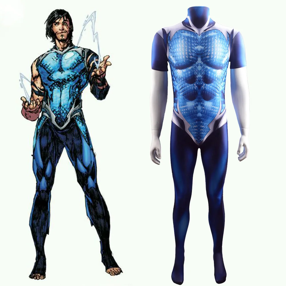 teen-titans-garth-tempest-costume-cosplay-spandex-halloween-costume-tempest-boys-superhero-zentai-bodysuit-for-adult-kids