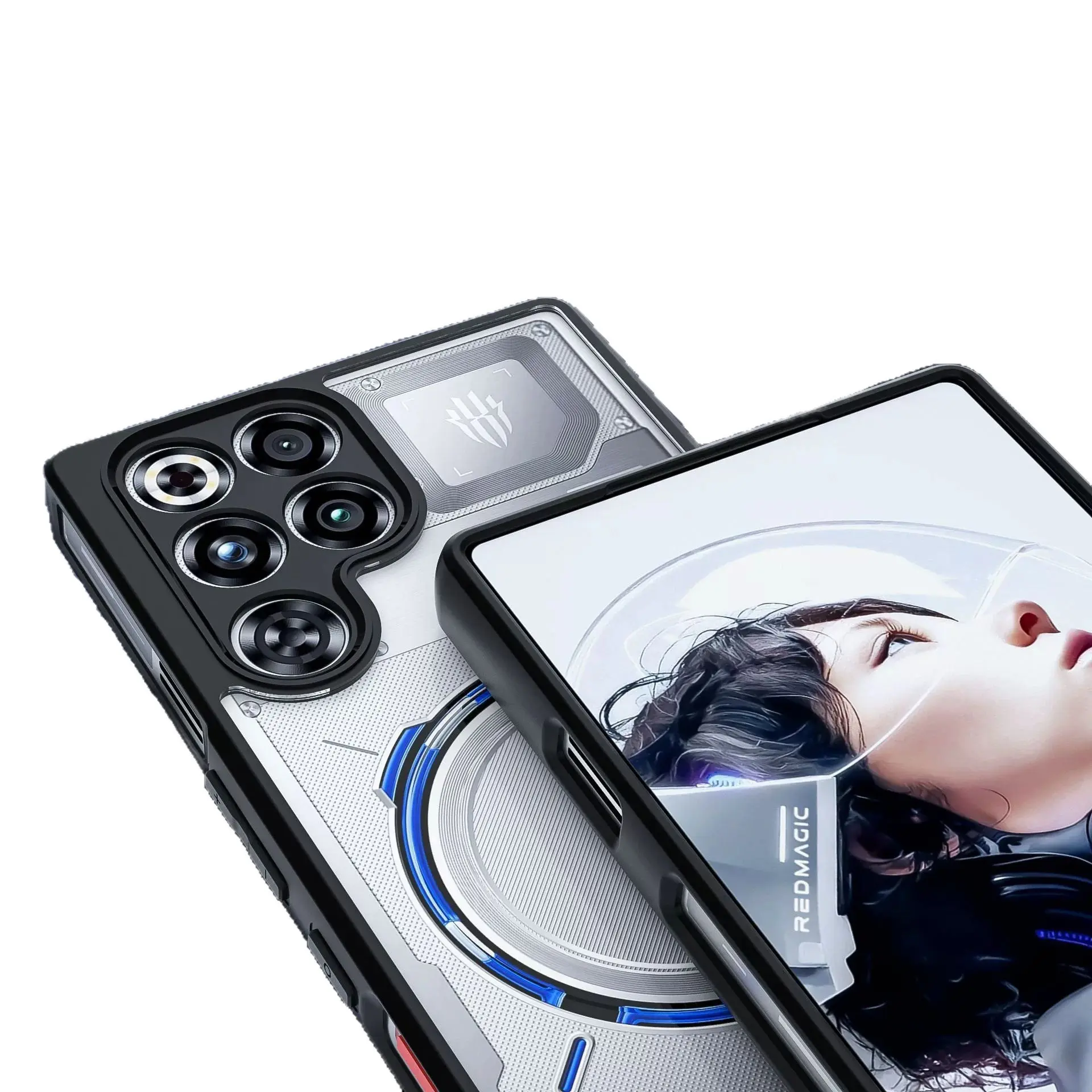 High-End Matte Magnetic Non-Yellowing TPU Anti-Drop Phone Case