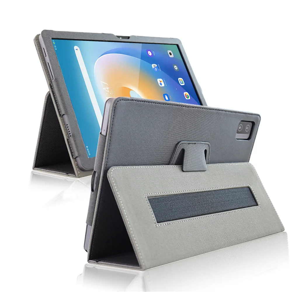 Magnetic Leather Tablet Case with Arm Strap - Premium Protective Cover