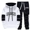 Hot Sales Mens Tracksuit Printed Sweatshirts High Quality Outdoors Sports Jogging Mens Clothing Casual Single Piece Hoodie Pants