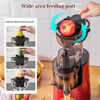 Extracteur de jus de fruits et légumes, 220V, séparation des scories à domicile, gingembre, presse-agrumes multifonctionnel, automatique 3