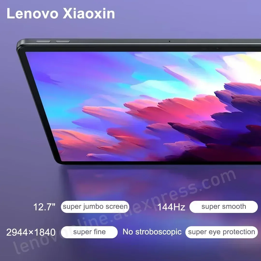 New Tablet Lenovo Pad Pro 2025 Xiaoxin Tab 144Hz Refresh Rate JBL 4 speakers 2.9K Android 12.7inch 2nd 10200mAh 45W Charging 3