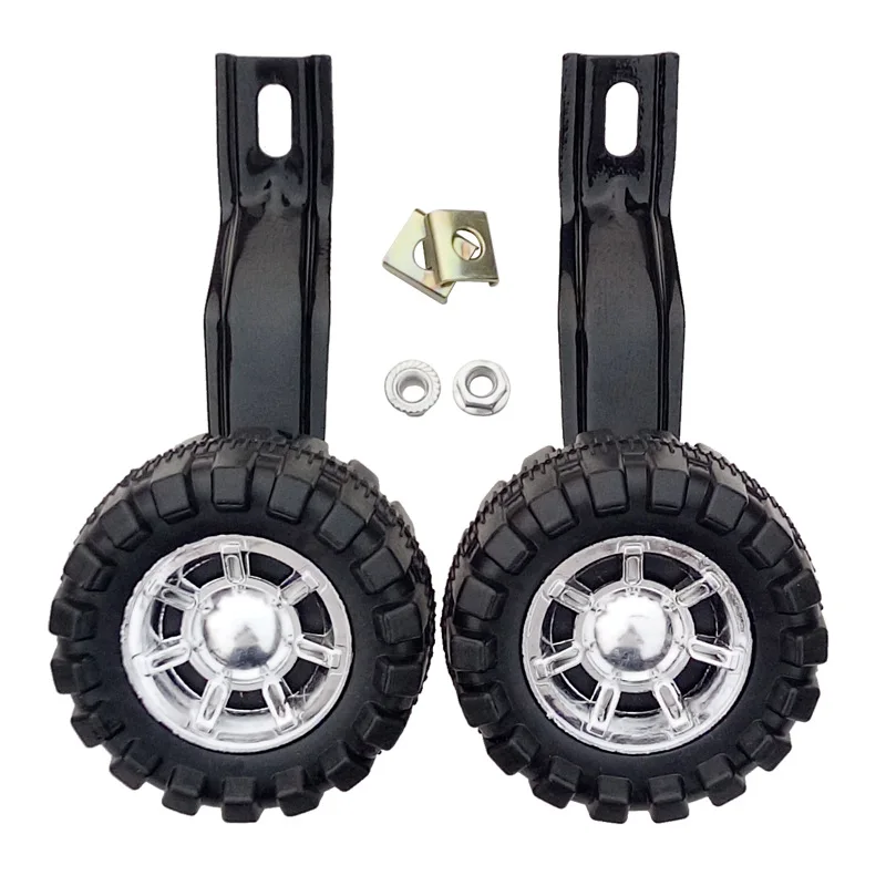 Rotelle Bici Bambino Universali Regolabili - Per Bici 12-20 Pollici Con Kit Attrezzi - Verde - Foto 9