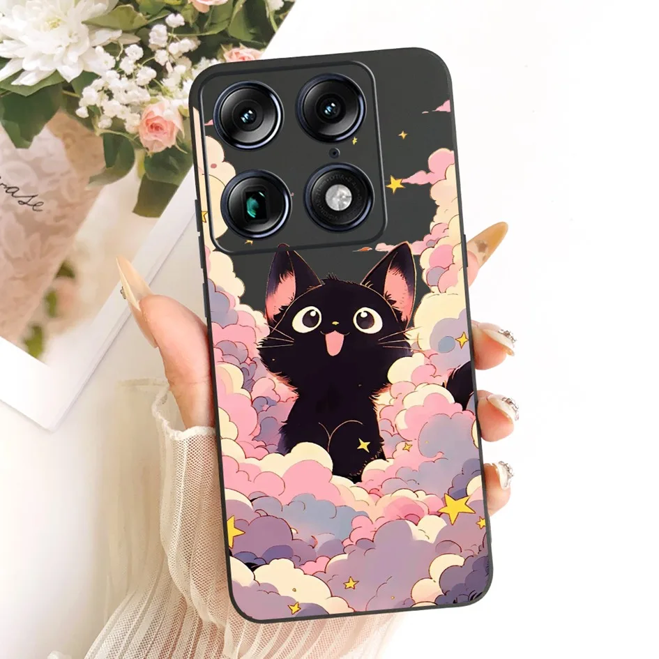 Floral Marble Soft Silicone Protective Case